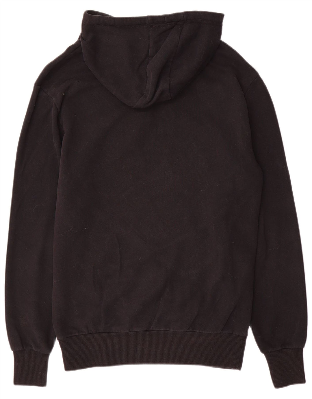 ELLESSE moletom com capuz gráfico masculino médio algodão preto