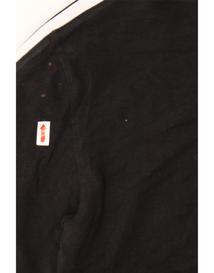 Camiseta Adidas Feminina Top UK 12 Médio Algodão Preto