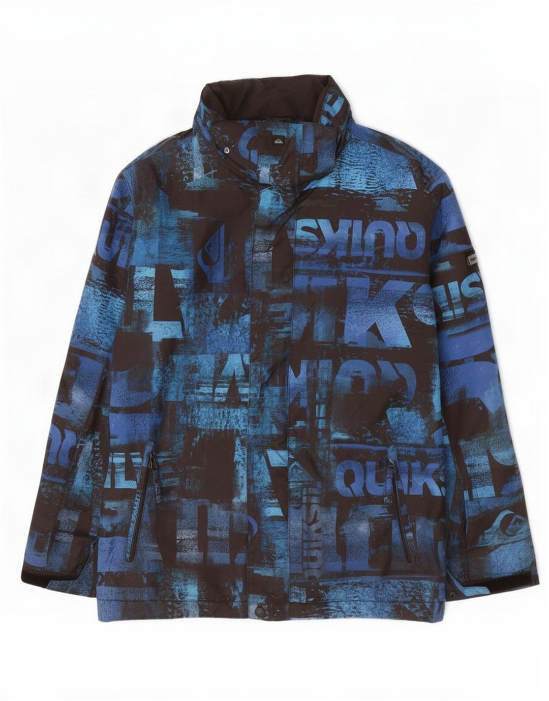 Jaqueta de esqui Quiksilver Boys Graphic 13-14 anos azul poliéster