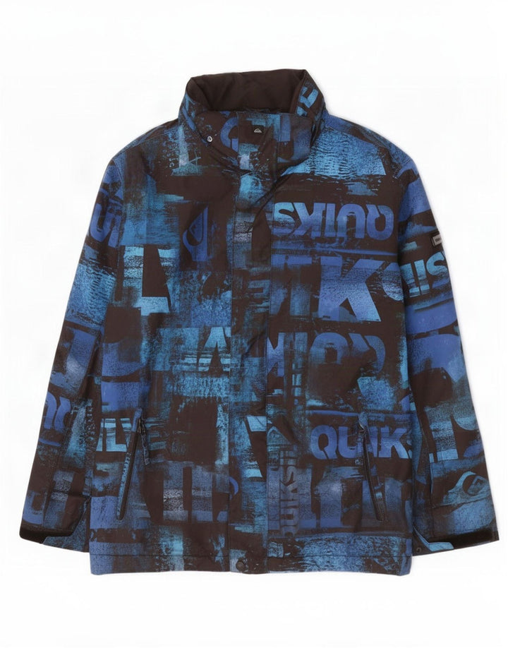 Jaqueta de esqui Quiksilver Boys Graphic 13-14 anos azul poliéster
