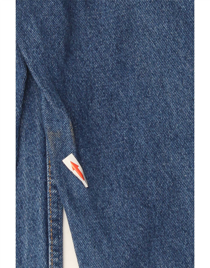 Calça jeans reta masculina Roy Rogers W38 L30 azul