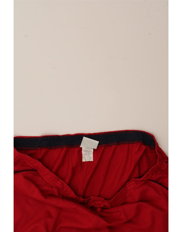 LEE Womens Capri Tracksuit Trousers UK 22 3XL Red Cotton Vintage Lee and Second-Hand Lee from Messina Hembry 