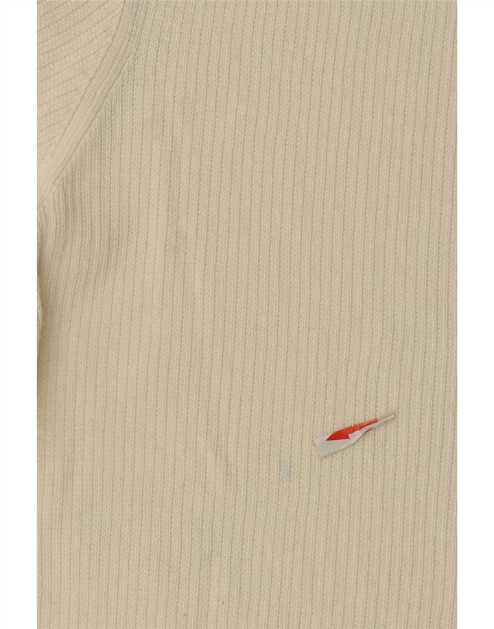 Camiseta masculina de manga curta Massimo Dutti grande algodão branco
