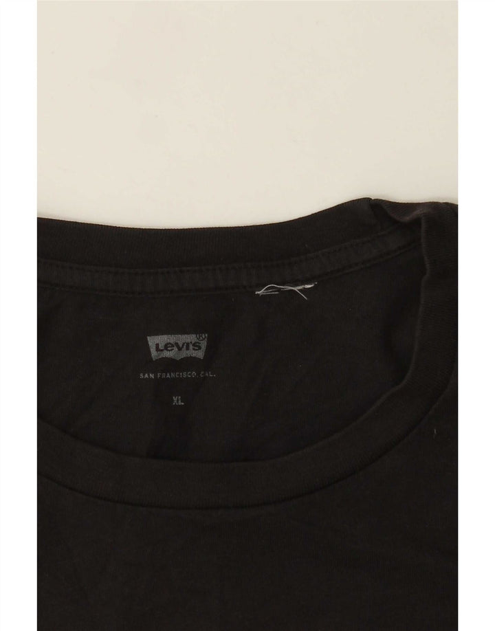 Camiseta gráfica masculina Levi's Top XL preta