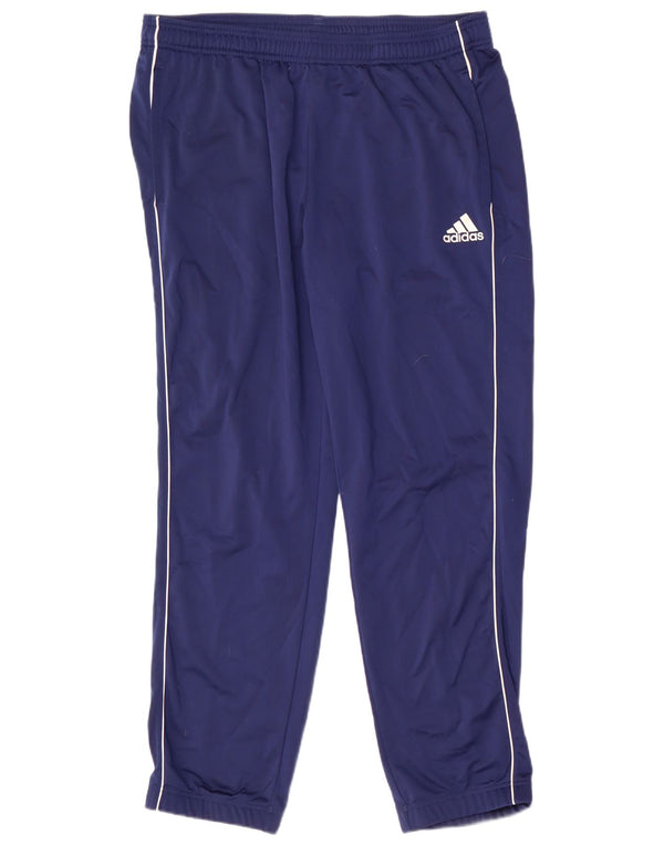 Adidas Mens Tracksuit Trousers Joggers XL  Navy Blue Polyester