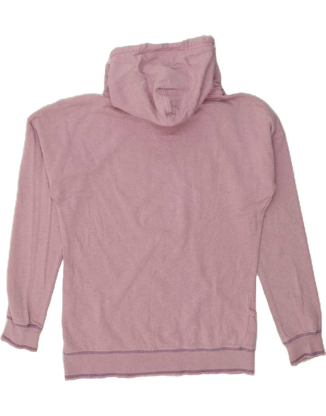 CHAMPION Womens Graphic Hoodie Jumper UK 18 XL Purple Cotton Vintage Champion and Second-Hand Champion from Messina Hembry 