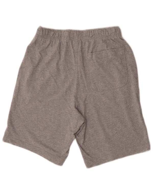 Nike Mens Sport Shorts Pequeno Algodão Cinza