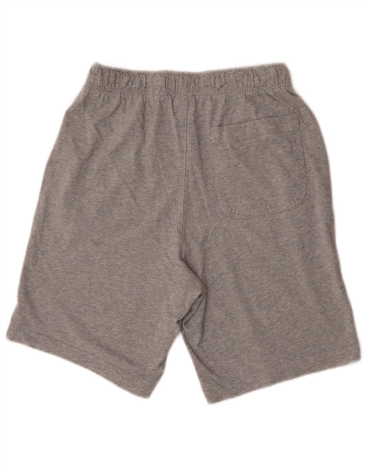 Nike Mens Sport Shorts Pequeno Algodão Cinza
