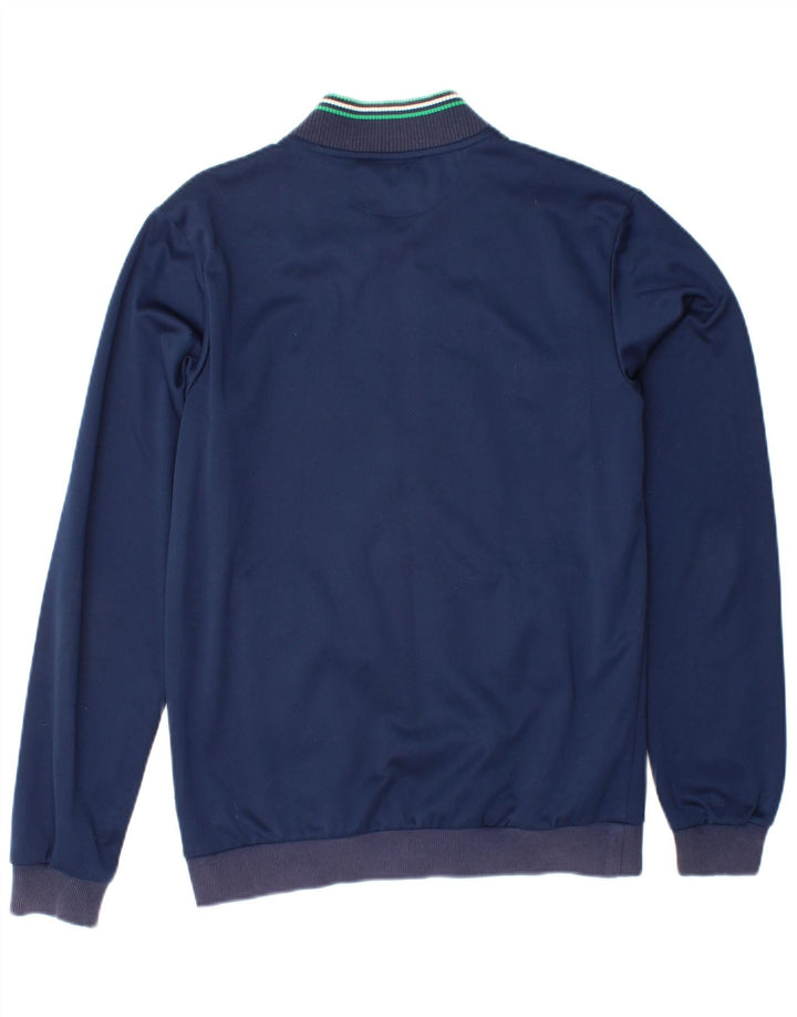 ADIDAS Mens Tracksuit Top Jacket Médio Azul Marinho Poliéster