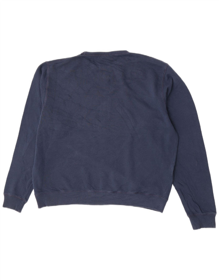 Moletom gráfico masculino Levi's Jumper XL azul marinho algodão