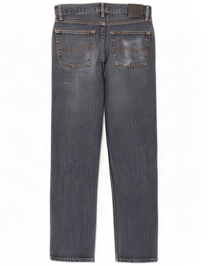 Lee Mens Straight Jeans W32 L32 Azul Algodão