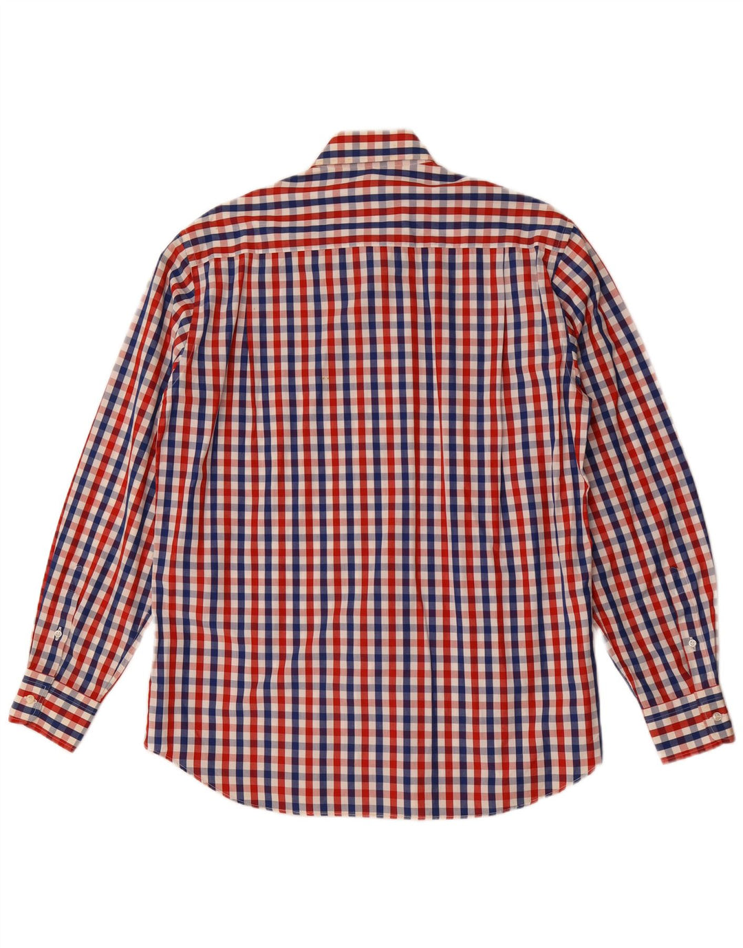 Camisa masculina Paul & Shark tamanho 39 algodão guingão multicolorido médio