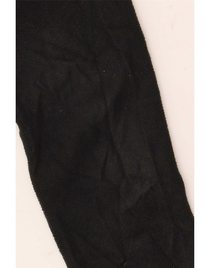 Jaqueta de lã feminina Marks & Spencer Reino Unido 12 poliéster preto médio