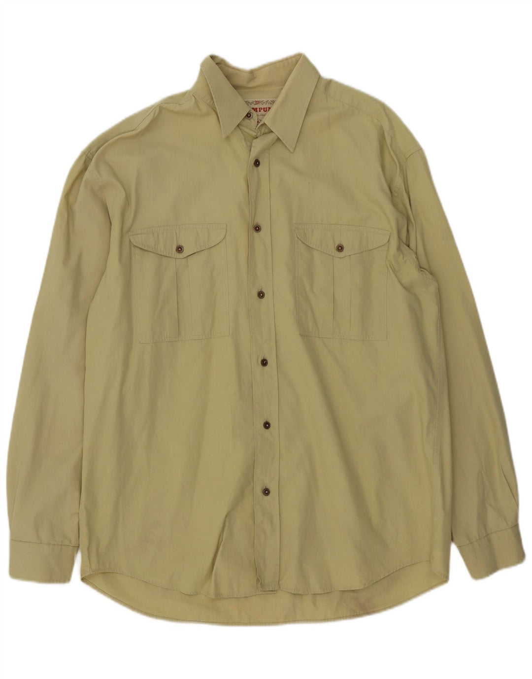 Camisa masculina Wampum XL cáqui