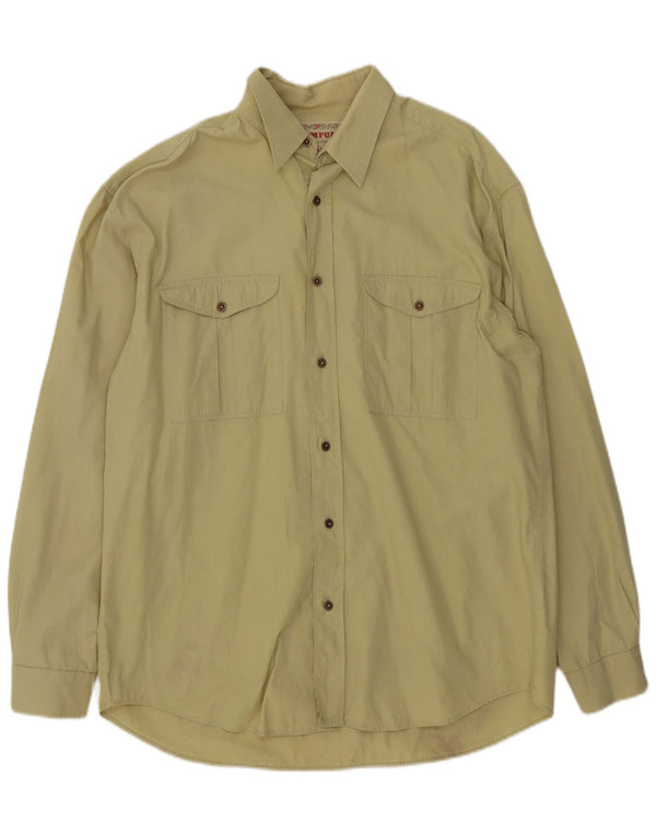 Camisa masculina Wampum XL cáqui