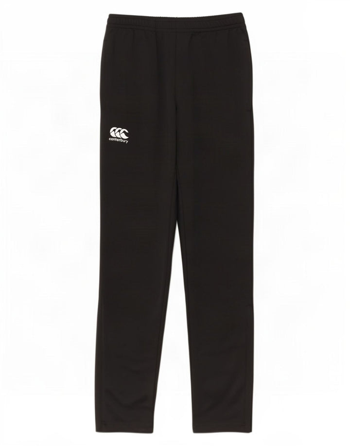 Calça de treino masculina Canterbury poliéster preto pequeno