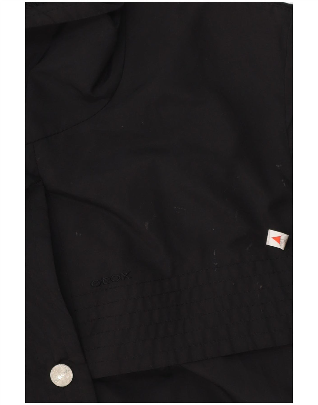 Geox Womens Respira Utility Jacket UK 12 Médio Preto Poliamida