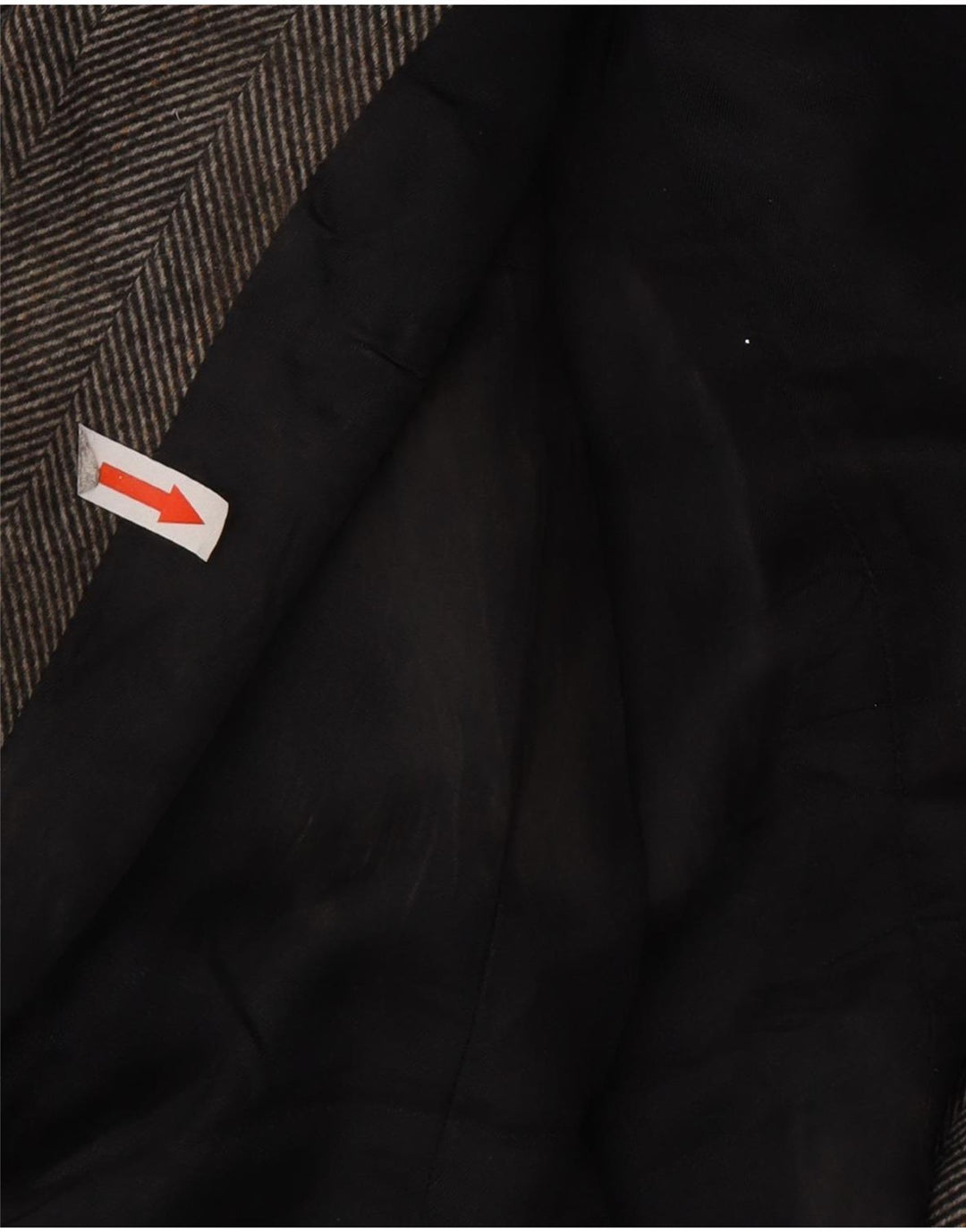Jaqueta blazer feminina Zara com peito duplo Reino Unido 10 espinha de peixe cinza pequena
