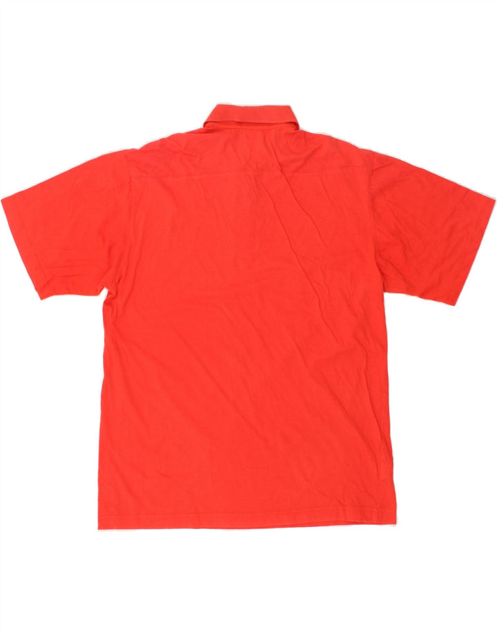 LOTTO Mens Polo Shirt XL Red Cotton Vintage Lotto and Second-Hand Lotto from Messina Hembry 