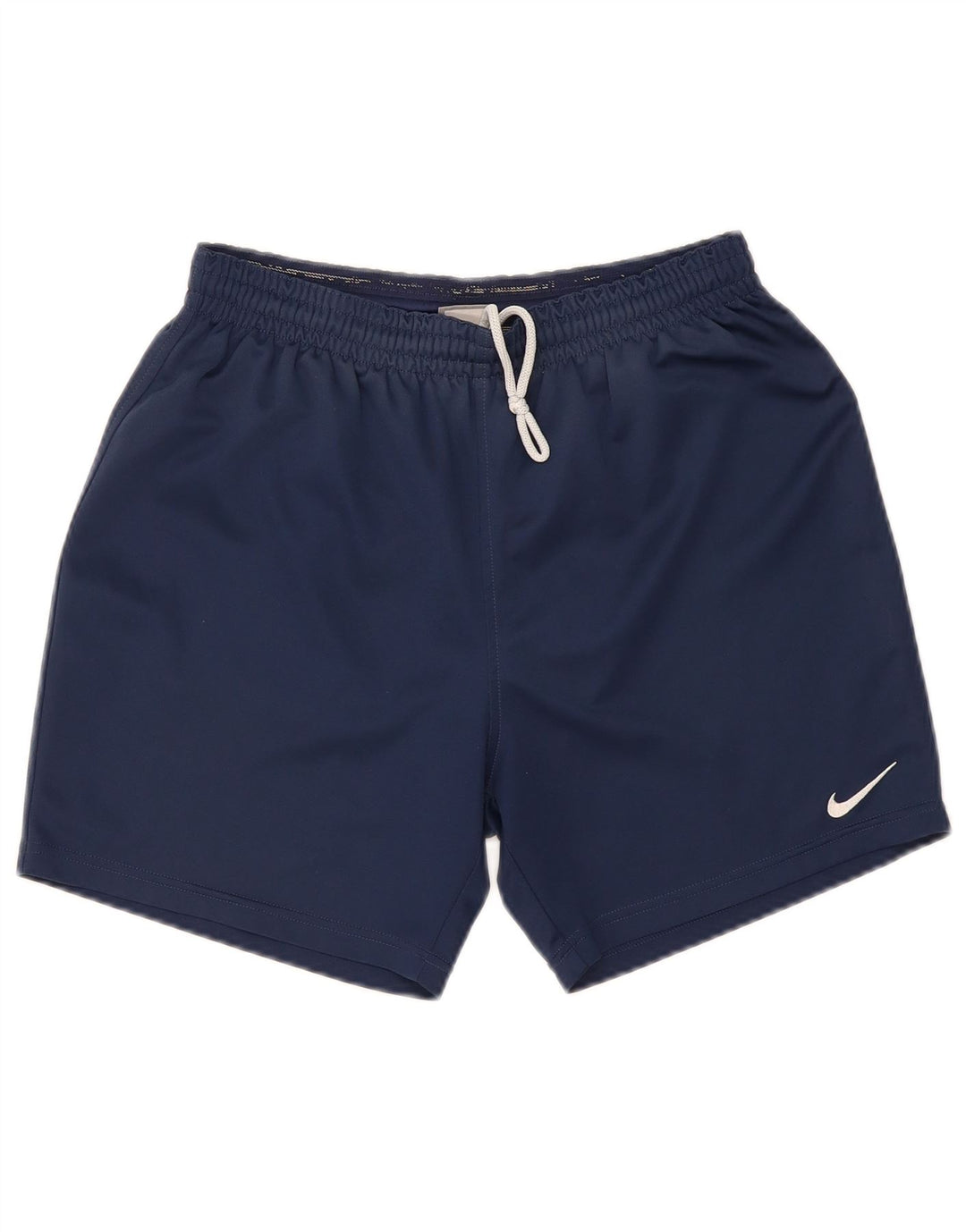 Shorts esportivos masculinos NIKE poliéster azul marinho médio