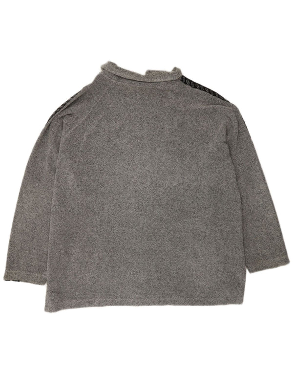 Jaqueta Asics Mens Graphic Tracksuit Top XL Cinza Algodão