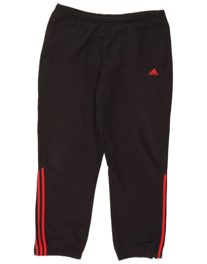 Adidas Mens Treino Calças Joggers XL Preto Poliéster