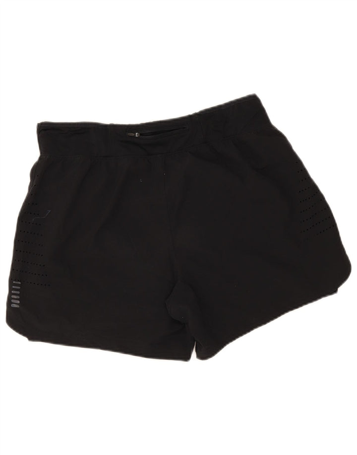 Shorts esportivos gráficos masculinos Under Armour grandes pretos