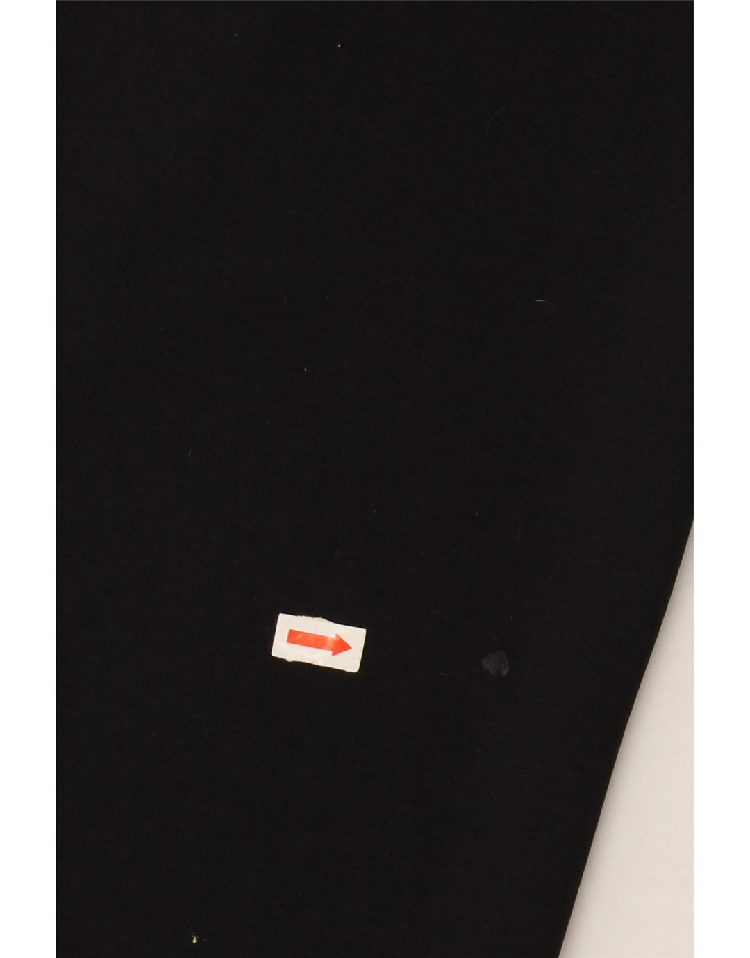 Calça de treino feminina OASIS com perna larga grande W32 L28 poliamida preta