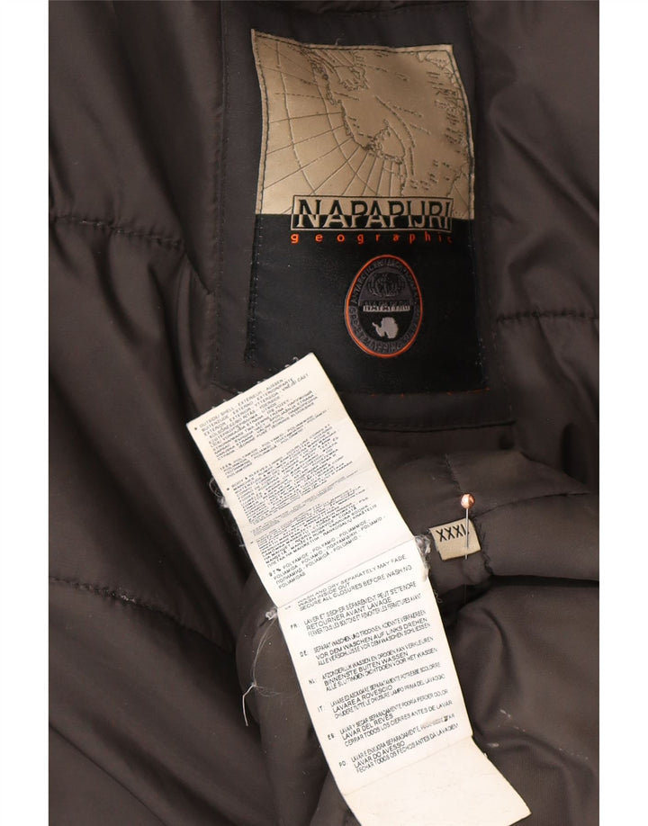 Casaco acolchoado masculino NAPAPIJRI UK 46 3XL poliéster preto