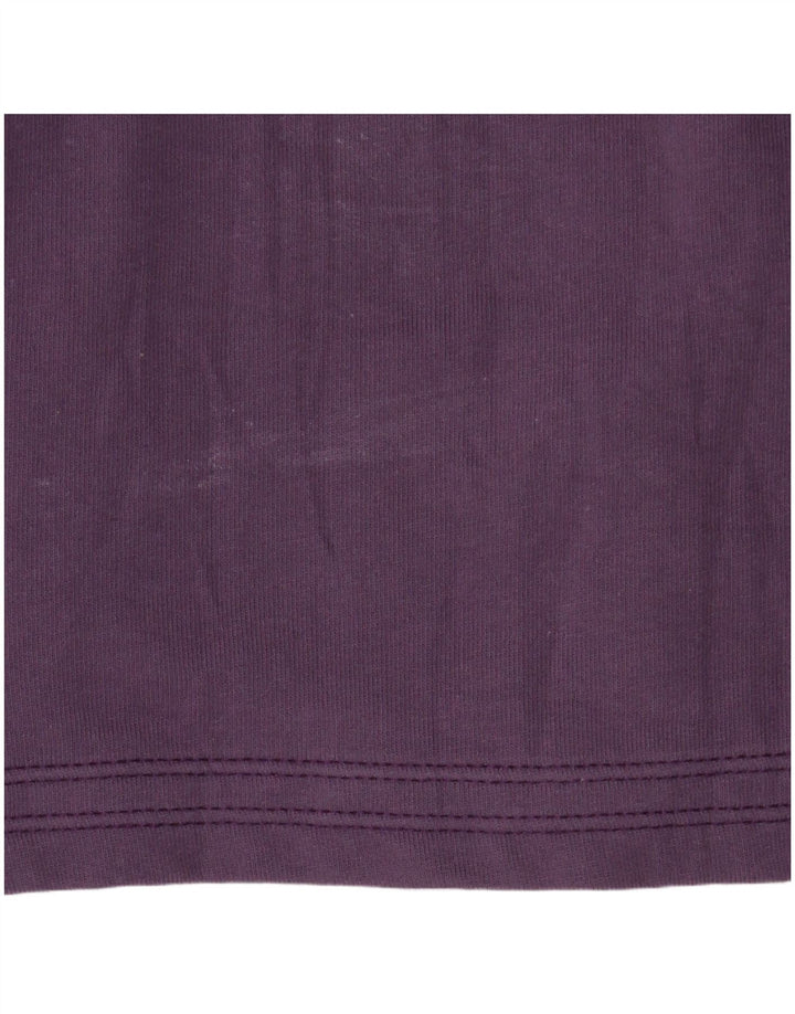 Lotto feminino agasalho jaqueta 3XL algodão roxo