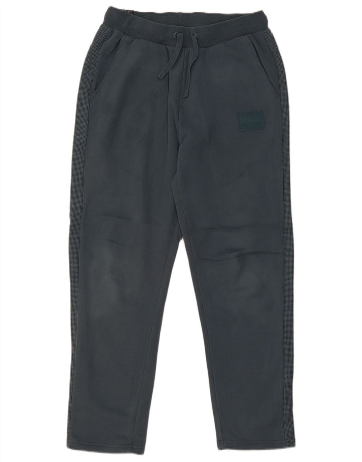Calça de treino masculina Puma algodão verde médio