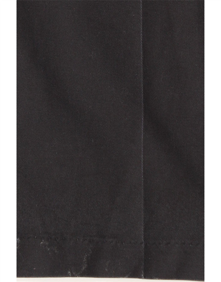 Calça chino reta masculina IZOD W34 L34 algodão azul marinho