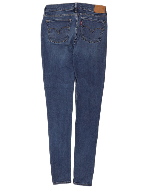 Calça jeans feminina LEVI'S 710 Super Skinny W30 L31 azul algodão