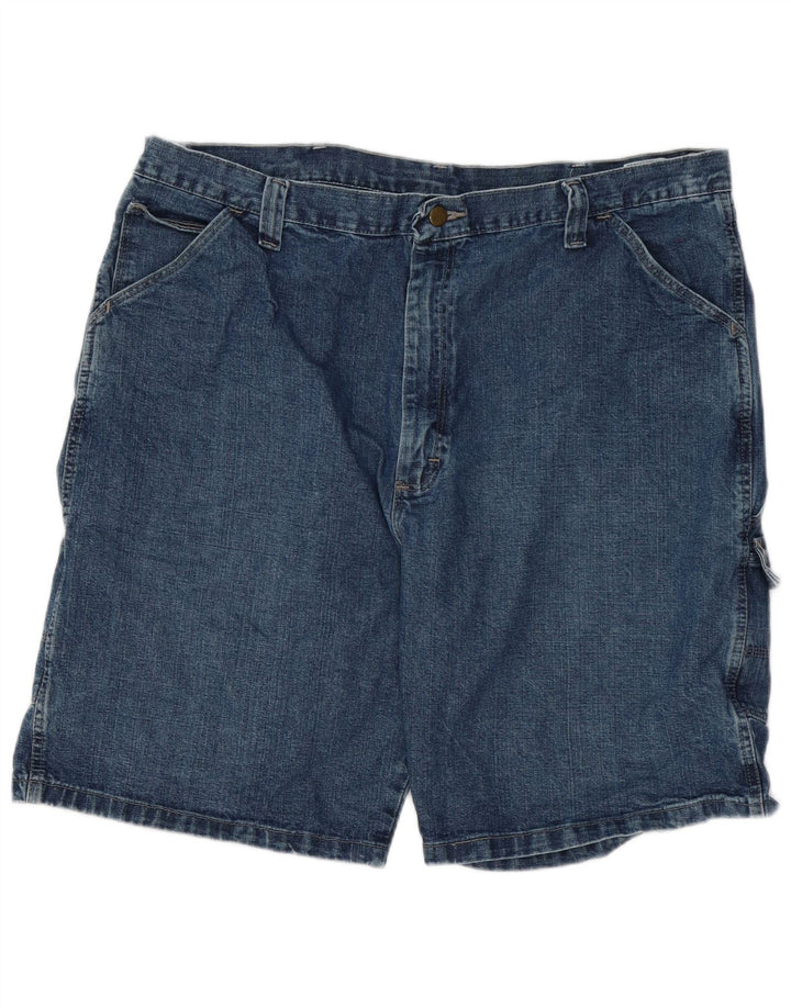 Wrangler Mens Cargo Shorts Jeans W40 XL Azul Algodão