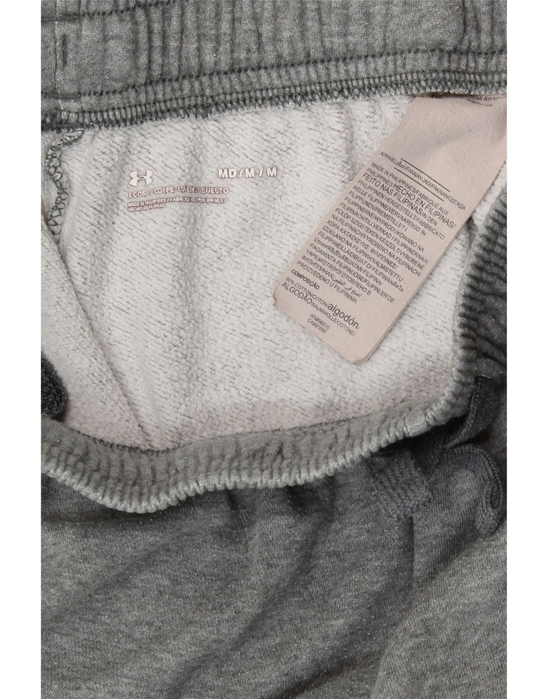 Calça de treino feminina Under Armour Joggers UK 12 cinza médio