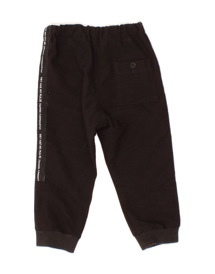 DANIELE ALESSANDRINI Baby Boys Joggers Trousers 12-18 Months  Black Vintage Daniele Alessandrini and Second-Hand Daniele Alessandrini from Messina Hembry 