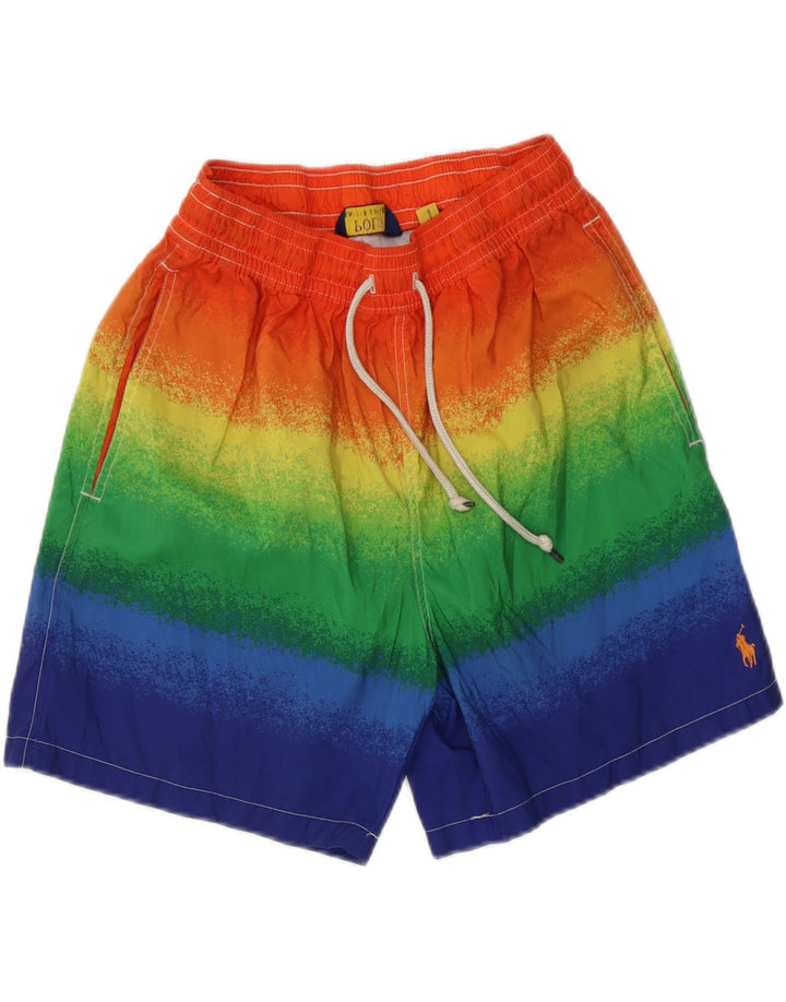 Polo Ralph Lauren Shorts de natação masculino médio multicolorido tie-dye