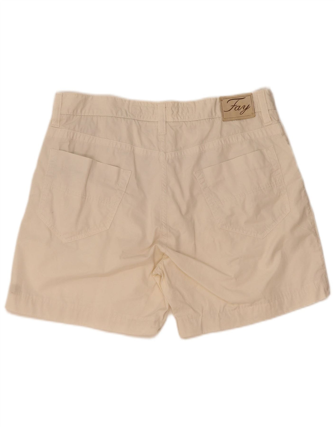 Shorts casuais masculinos Fay W38 XL algodão bege