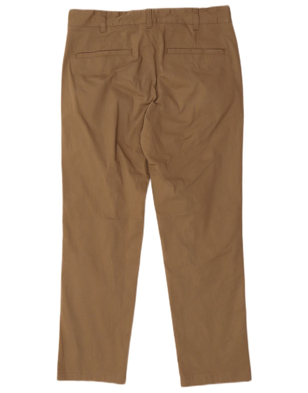 Calça Chino Reta Masculina Massimo Dutti EU 40 Médio W31 L28 Bege