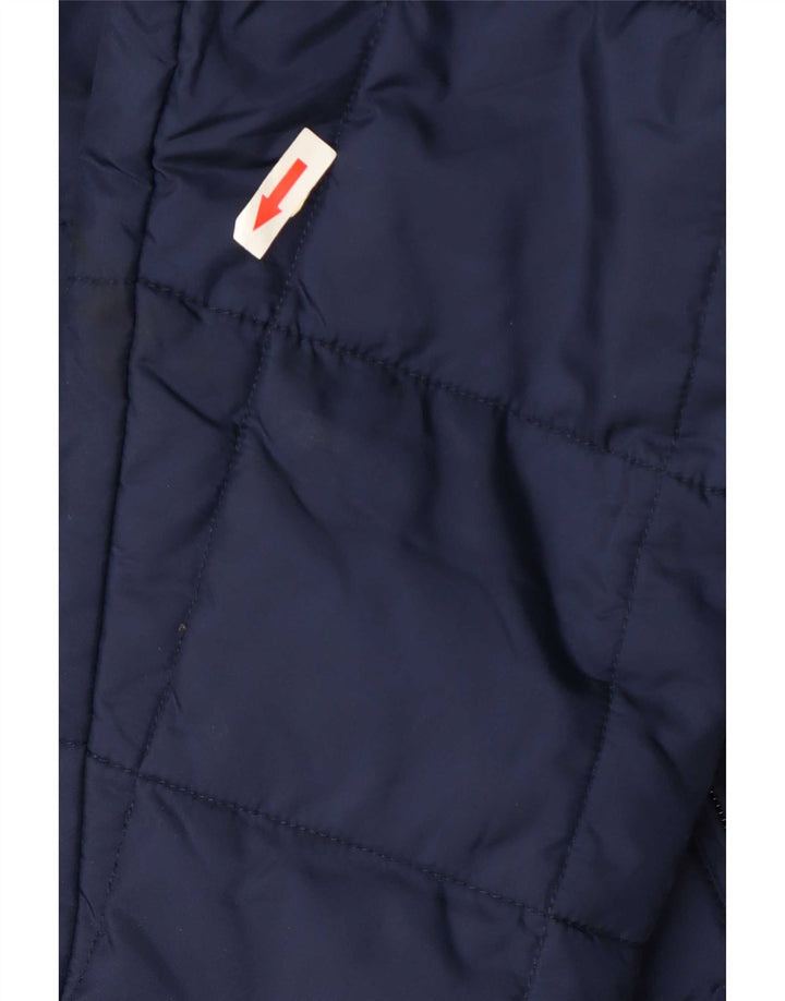 Jaqueta acolchoada masculina Fila UK 38 médio azul marinho poliamida
