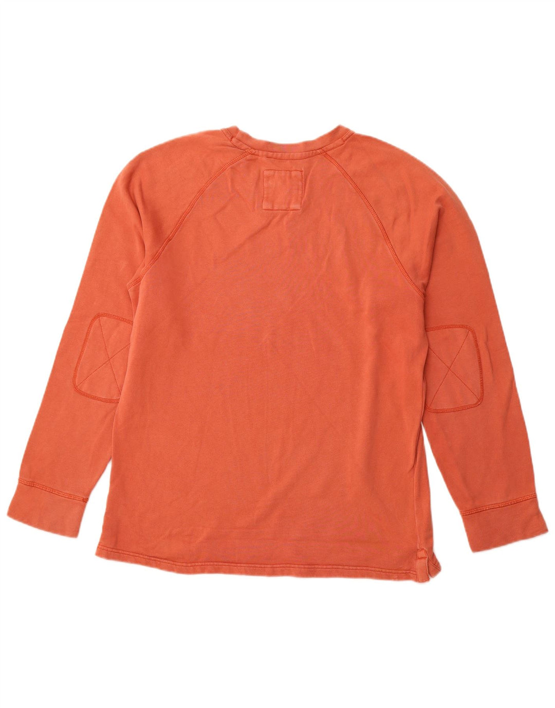 FAT FACE moletom masculino jumper pequeno algodão laranja