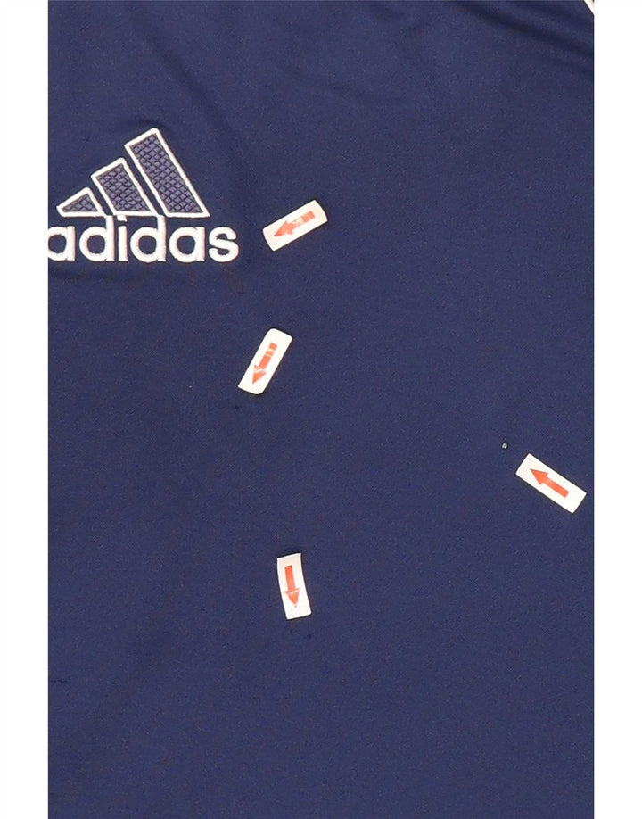 Camiseta masculina Adidas Top médio azul marinho esportivo