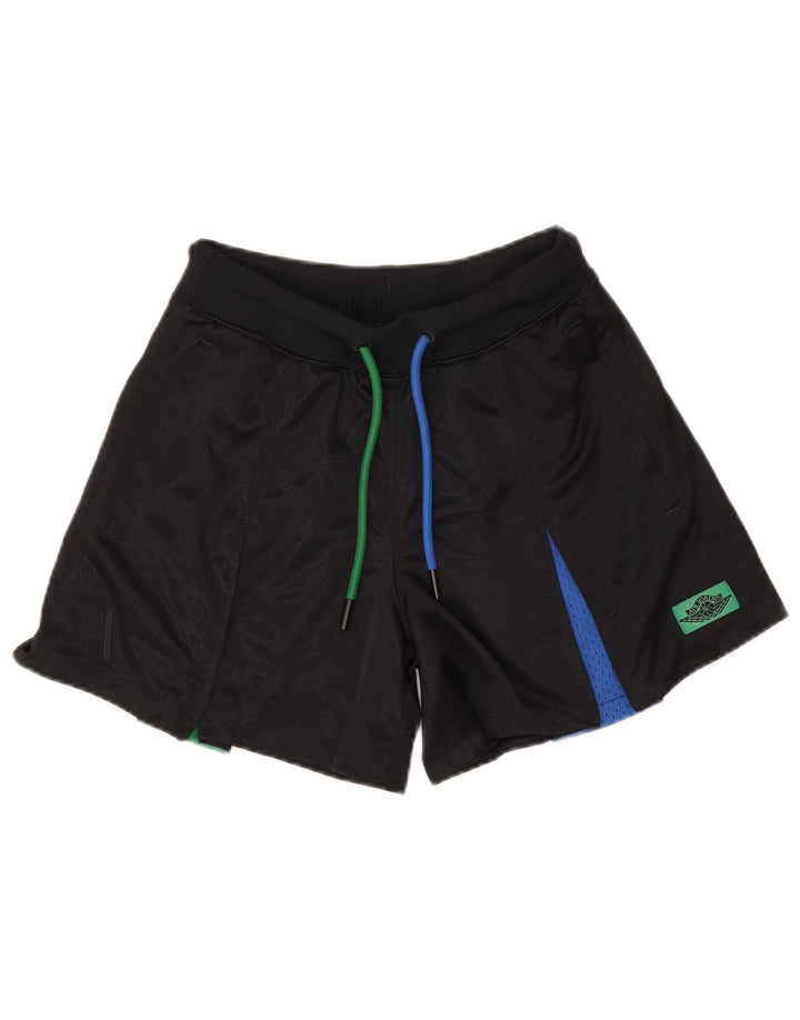 Shorts esportivos femininos Jordan UK 4 XS poliéster preto