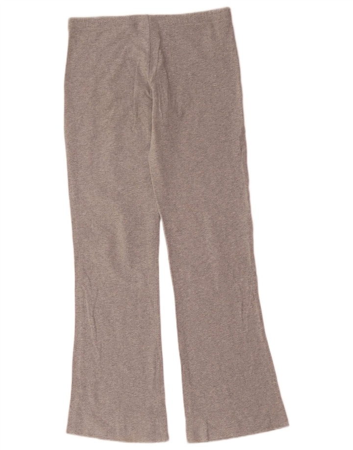 Calça de treino feminina Champion UK 12 algodão manchado cinza médio