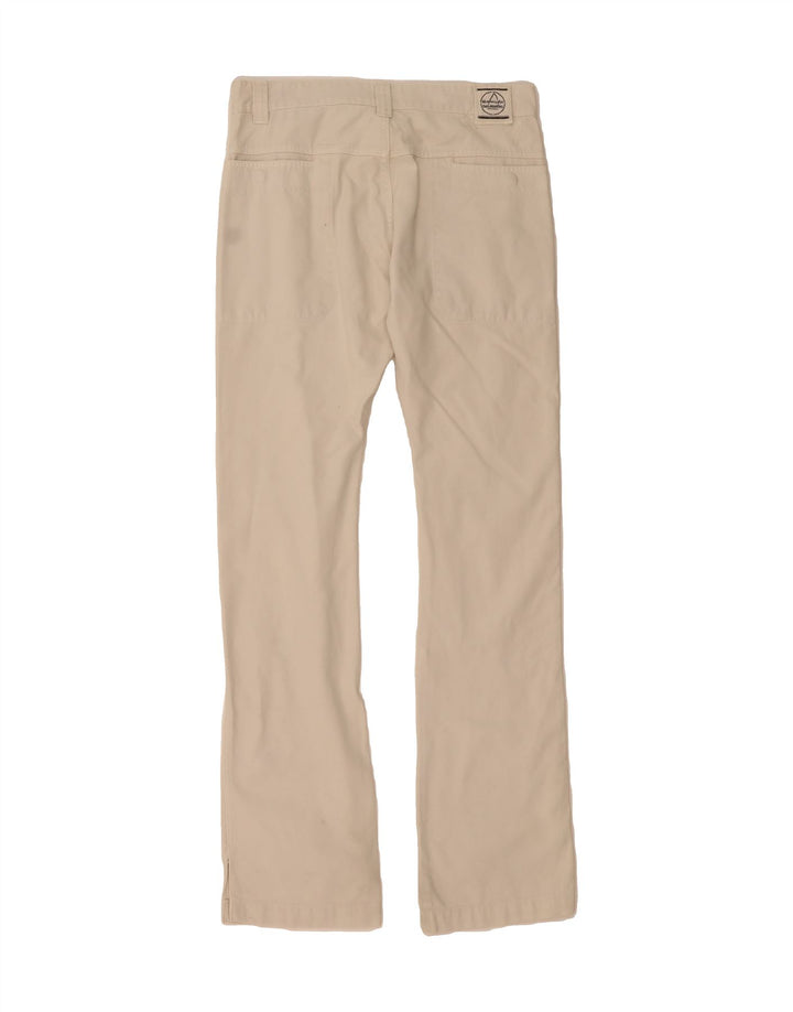 MURPHY & NYE Mens Bootcut Casual Trousers W33 L33 White Cotton Vintage Murphy & Nye and Second-Hand Murphy & Nye from Messina Hembry 