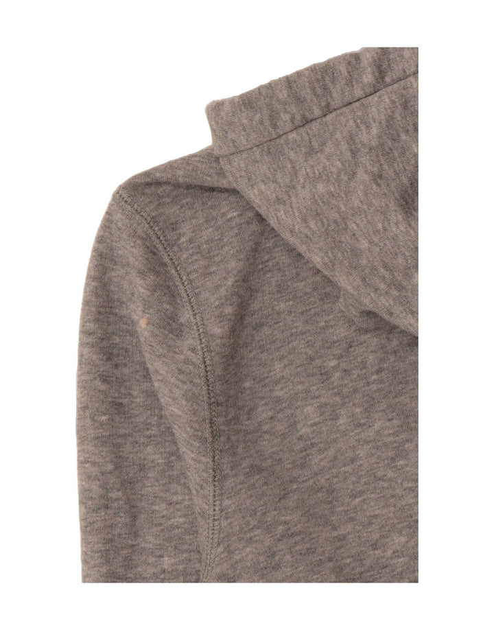 CONVERSE Womens Zip Hoodie Sweater UK 16 Large Grey Cotton Vintage Converse and Second-Hand Converse from Messina Hembry 