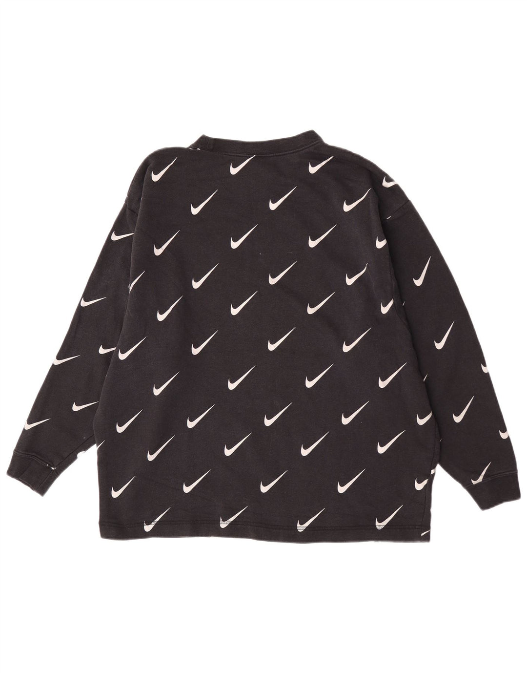 Moletom gráfico masculino Nike Jumper grande logotipo preto