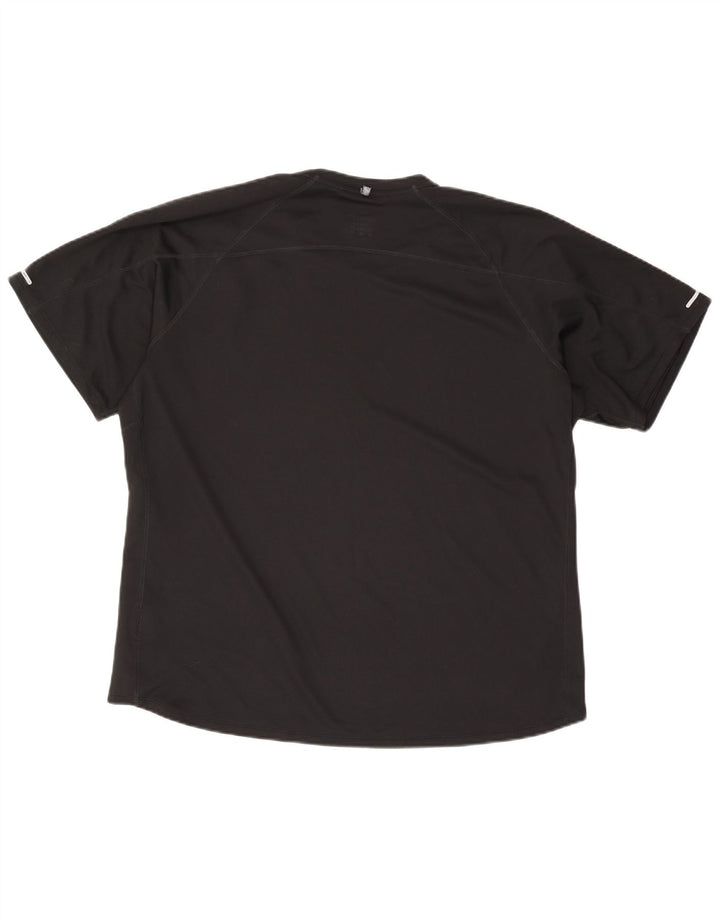 Camiseta masculina Nike Dri Fit Top 2XL poliéster preto