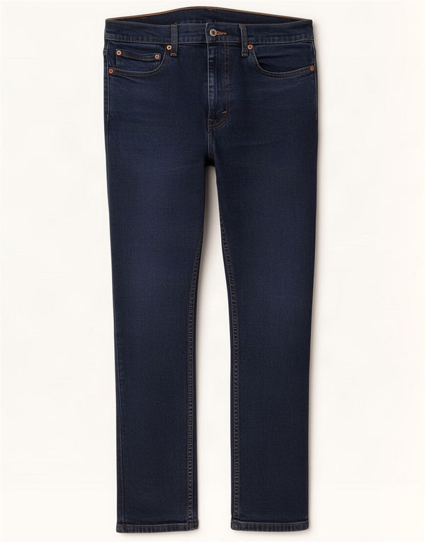 Levi's Mens 510 Skinny Jeans W34 L29 Azul Marinho Algodão