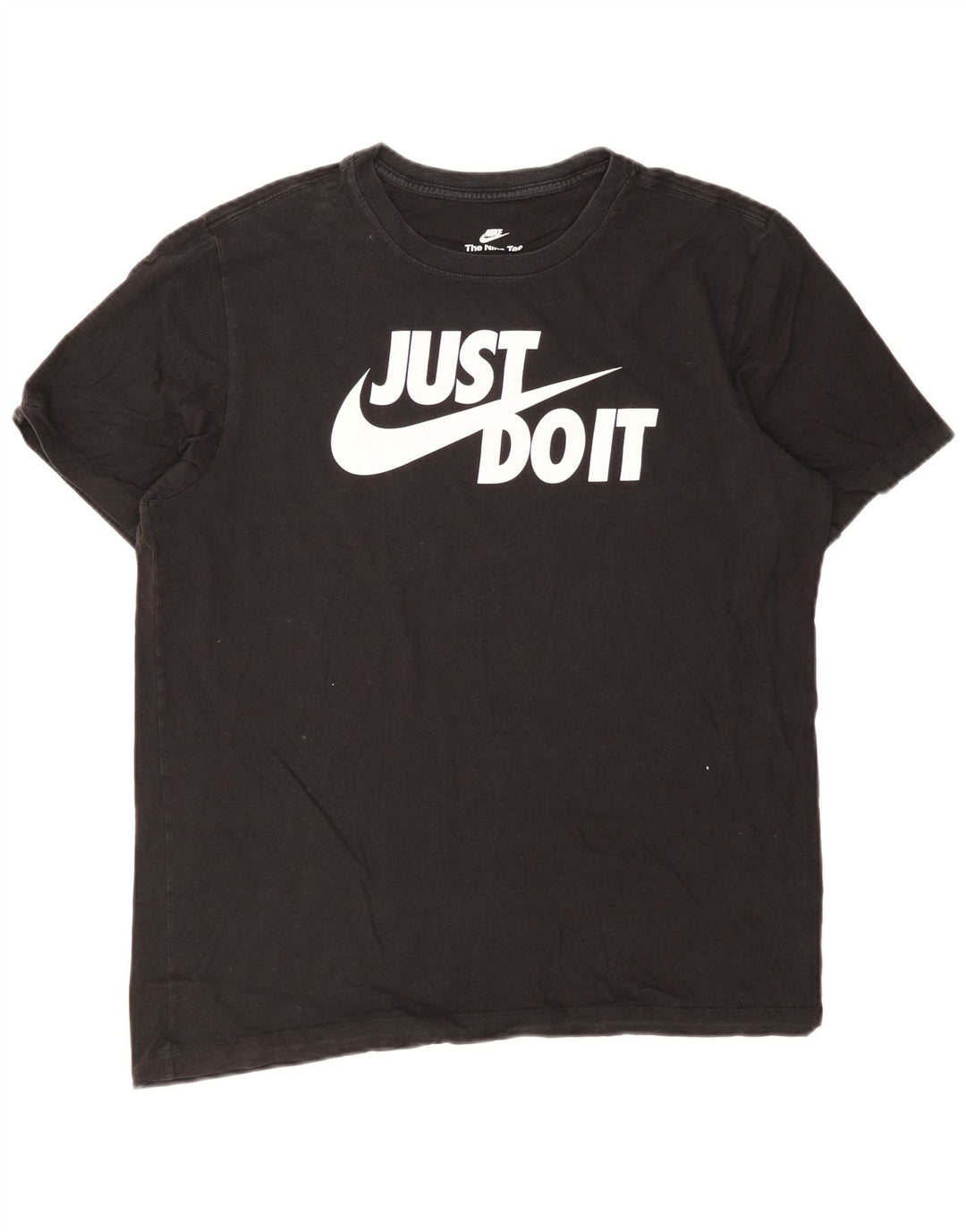 Camiseta gráfica masculina Nike grande algodão preto